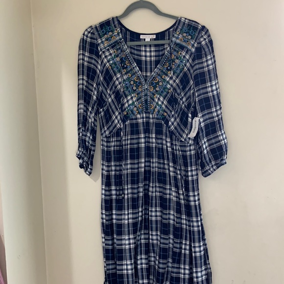 Westport Dresses & Skirts - Westport 1962, medium, flannel dress, blue
